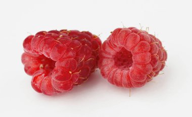 ahududu; izole; arka plan; Beyaz; kırmızı; Berry; Organik