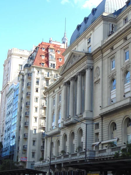 Buenos Aires Argentina Mars 2019 San Nicolas Kvarter Finansiellt Kvarter — Stockfoto