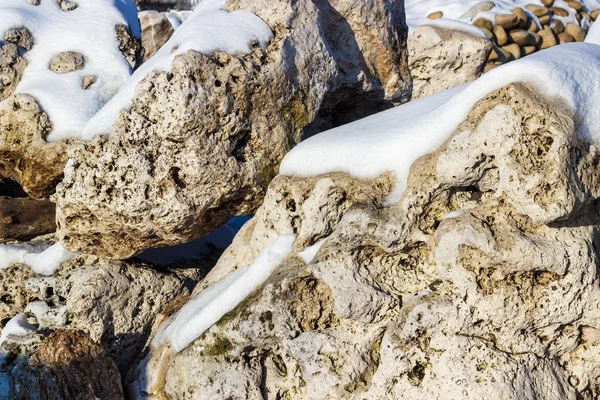 Fragment of a wall made of stone. Stone wall. — Stock Image Fragment of a wall made of stone. Stone wall. Royalty Free Stock Photos