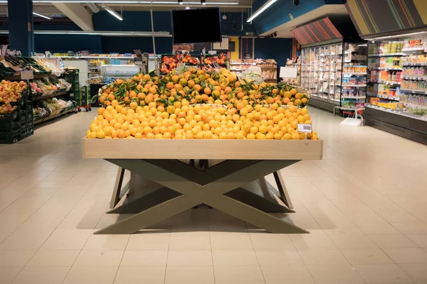 Taze Meyve Sebze Süpermarket Pazar — Stok fotoğraf