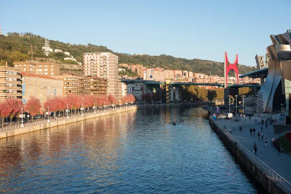 Bilbao España Octubre 2017 Gente Caminando Por Calle Bilbao España — Foto de Stock