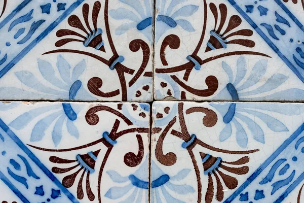 Background Beautiful Pattern Style Azulezhu Portugal — Stock Photo, Image
