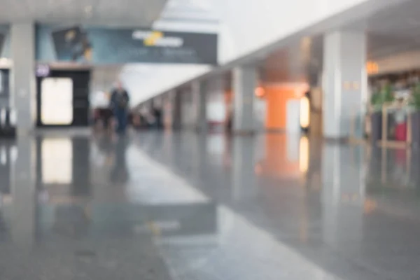 Personas Terminal Del Aeropuerto Fondo Abstracto Borroso —  Fotos de Stock