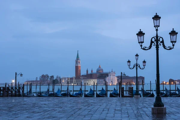 Venedig Klassischer Blick Auf Die Insel San Giorgio Maggiore Italien — Stockfoto