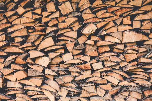 Old Weathered Wood Background Texture Logs Firewood — Stock Photo, Image