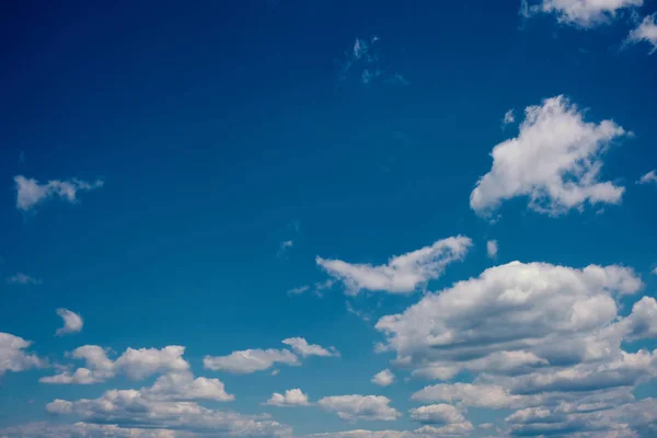 Cielo Blu Con Nuvole Sfondo Della Natura Astratta — Foto Stock