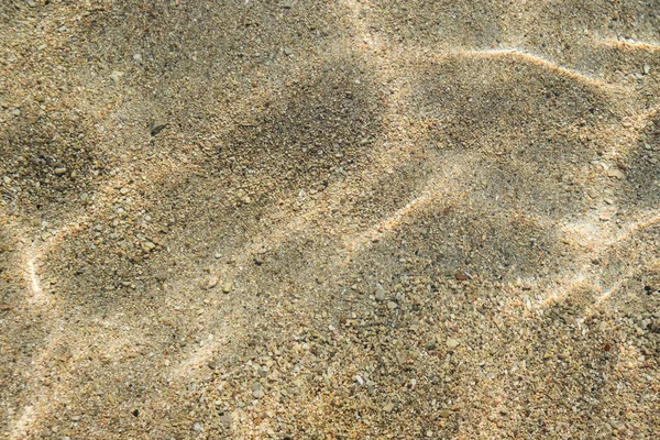 Água Mar Transparente Clara Branco Praia Fundo Marinho Natural — Fotografia de Stock