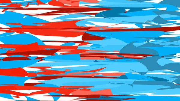 Basit bir arka plan minimalist alacalı büyülü çok renkli soyut farklı kaotik parlak mozaik şeritler geometrik şekiller dalgaların eğimli çizgiler. Vektör çizim.