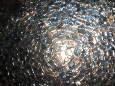 Parlak cam değerli elmas taşlar, doku rhinestones kare saf ışık şeffaf gümüş, Dekorasyon, Dekorasyon, el yapımı.