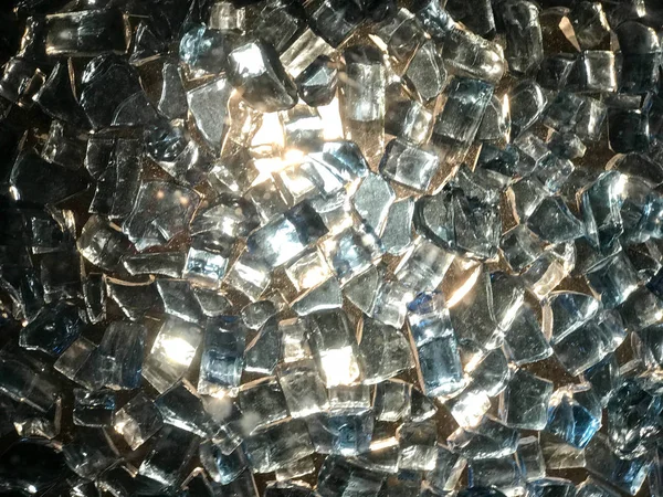 Parlak cam değerli elmas taşlar, doku parçaları Rhinestones kare saf ışık şeffaf gümüş, Dekorasyon, Dekorasyon, el yapımı. Arka plan.