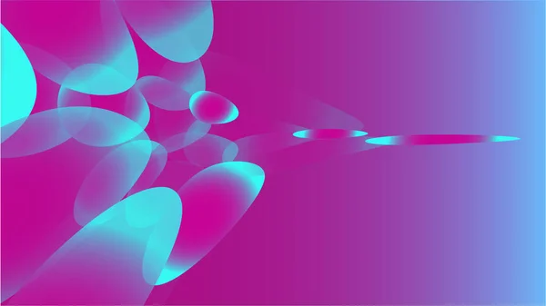 Textur Från Transparent Violett Abstrakt Volymetriska Unik Transparent Runda Och — Stock vektor