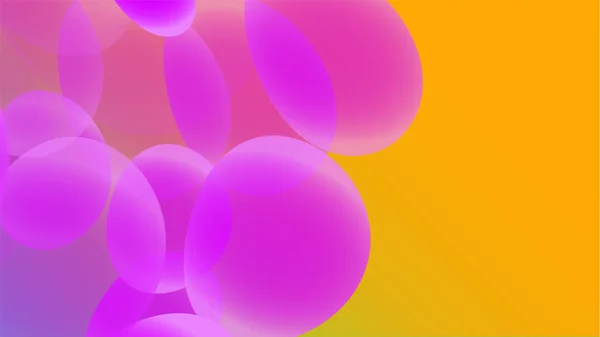 Textura Transparent Violet Abstract Volumetric Modă Magie Unică Rotund Diferite — Vector de stoc