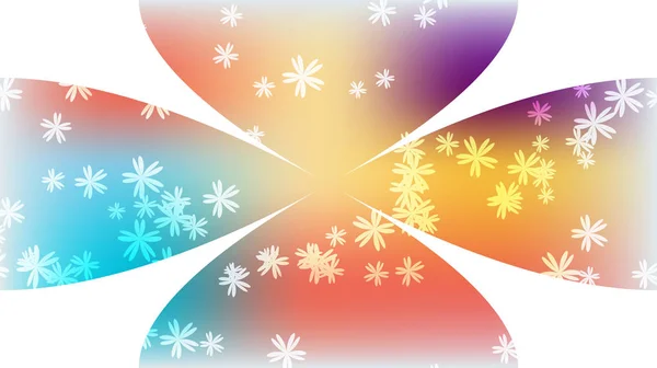 Текстура Красивых Праздничных Круговых Космических Волшебных Разноцветных Цветных Далеких Ярко — стоковый вектор