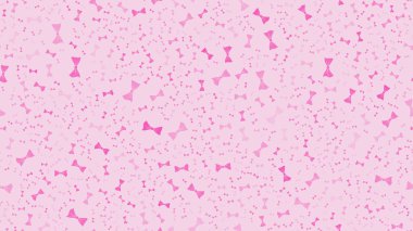 Doku güzel neşeli neşeli parlak renkli iyi yay papyon ile sorunsuz bir kalıptır. Vektör çizim. Arka plan