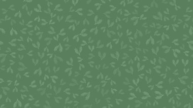 Yeşil bitki dalları ile doku Dikişsiz desen bırakır ve doğal güzel malt bira bira yeşil bir arka plan üzerinde eskiden kaynaklanıyor. Vektör çizim