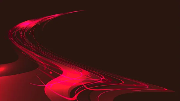 Υφή αφηρημένη Κόκκινο Βουργουνδίας κοσμική μαγικό λαμπερό φωτεινό λαμπρό νέον γραμμές σπείρες κύματα των λουρίδων των νημάτων ενεργειακά πρότυπα και αντίγραφο χώρου. Το φόντο. Εικονογράφηση διάνυσμα — Διανυσματικό Αρχείο