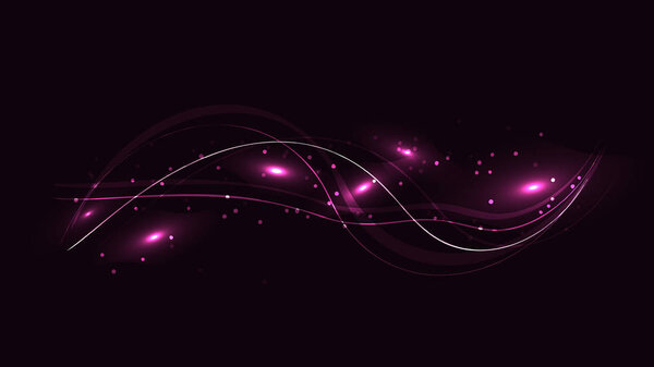 Purple texture, abstract glowing magical energetic gentle beautiful powerful backdrop with sparkling lines of stripes of waves