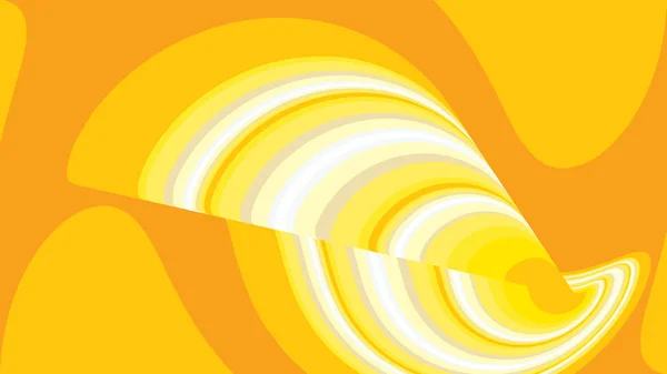 Абстрактное округленное абстрактное пространство простое полосатое волшебное необычная желтая текстура разноцветных линий и полос, геометрические формы. Фон. Векторная иллюстрация — стоковый вектор