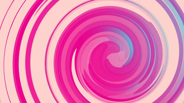 Een roze abstracte textuur, de achtergrond van kosmische energetische magische mooie heldere veelkleurige bubbels bubbels cirkels tekstregels spiralen en geometrische vormen. Vectorillustratie — Stockvector