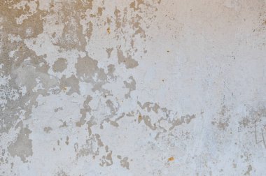 Çatlaklar ile duvar taş beton eski püskü ve fiş whitewashing ve pullu alçı, macun ile doku. Arka plan