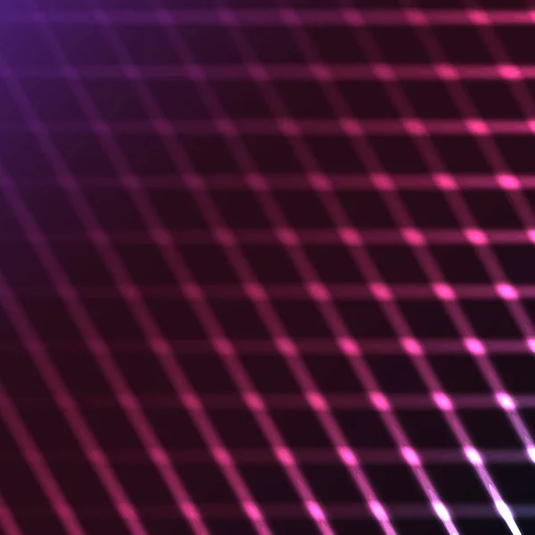 Красивая пурпурная абстрактная магическая энергия электрические космические огненные решетки линий, полос, палочек, стержней блестящего сияния на фиолетовом розовом фоне. Векторная иллюстрация. Текстура — стоковый вектор