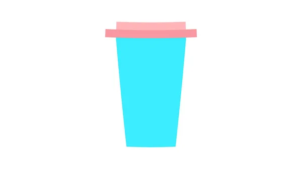 Food Plastic Tub Emmer Container voor Dessert, Yoghurt, IJs, zure Sream of Snack. Klaar voor je ontwerp. Product verpakkingsvector EPS10 — Stockvector