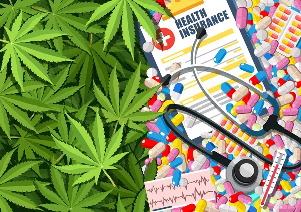 Esrar tıbbi kullanım ve sağlık kavramı. Geleneksel tıp esrar diğer seçeneklerle karşı