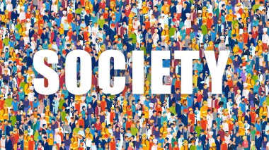 Farklı meslek ve mesleklere ait insanların vektörü