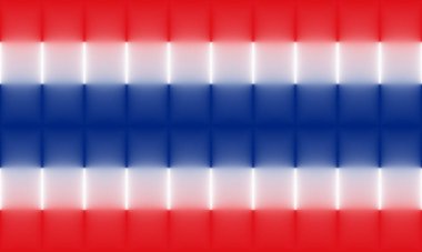 soyut Tayland bayrak tasarımı