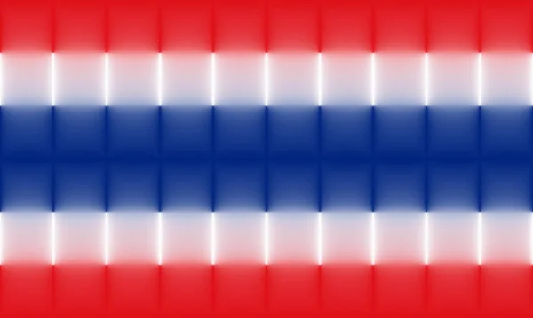 Abstract Thailand Flag Design — Stock Photo, Image