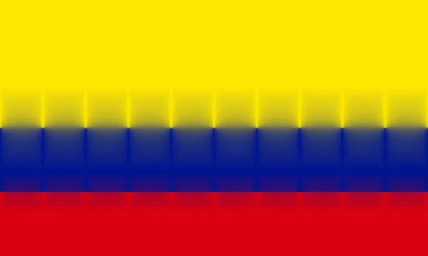 Diseño Abstracto Bandera Colombia —  Fotos de Stock