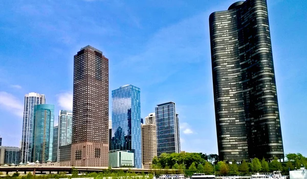 Blick Auf Chicago — Stockfoto