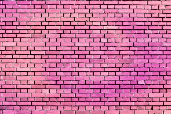 Růžová Ošlehaná Cihlová Zeď Pozadí — Stock fotografie