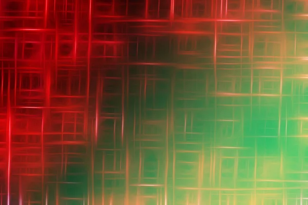 赤緑のメッシュの抽象的な背景 — ストック写真