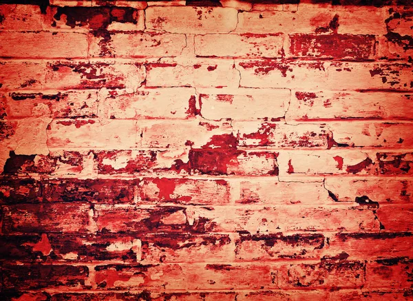 复古红墙背景图 — 图库照片