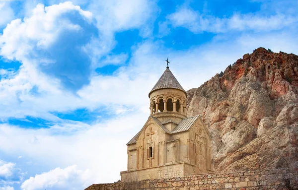 Scenic Novarank Monastery Armenia Noravank Monastery Founded 1205 Located 122 — Stock Photo, Image