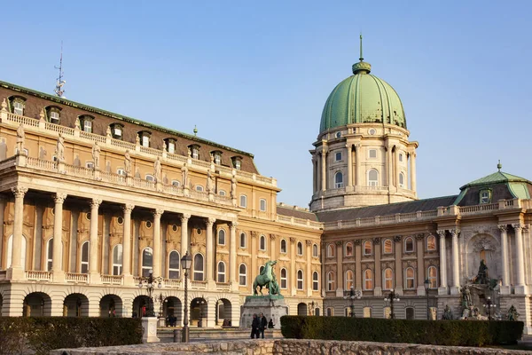 Budapest Hongarije November 2015 Boedapest Koninklijk Kasteel Binnenplaats Van Het — Stockfoto