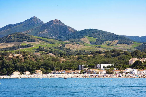 Argeles Sur Mer Departamento Pyrenees Orientales Região Languedoc Roussillon Sul — Fotografia de Stock