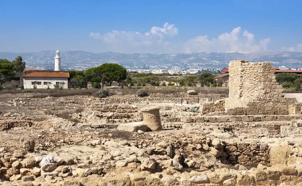 Kato Paphos Arkeologiska Park Paphos Cypern — Stockfoto