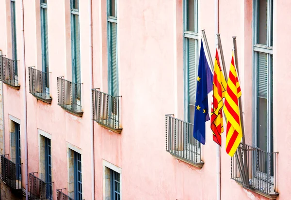 Flage Avrupa Birliği, İspanya ve Catalonia