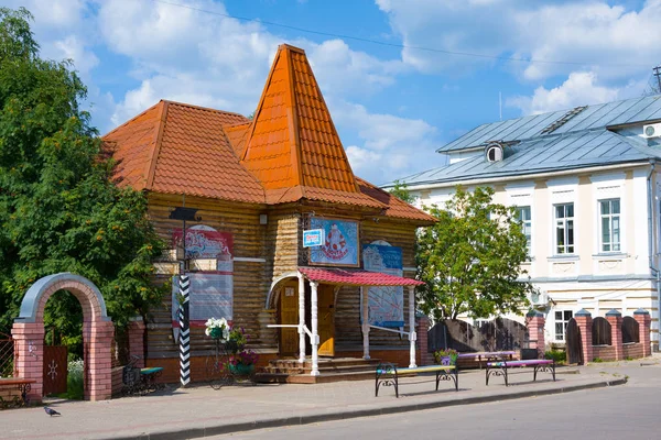 Mail Ded Moroz (Babbo Natale) nella città di Veliky Ustyug nella regione di Vologda — Foto Stock