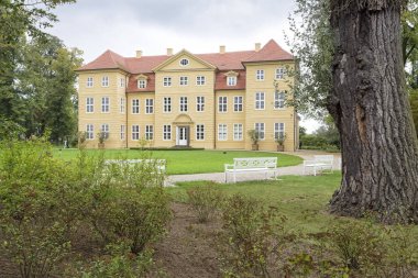 Schloss Mirow auf der Schlossinsel Mirow, Mecklenburg-Vorpommern