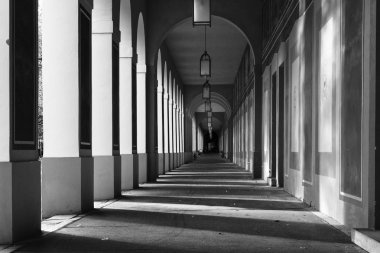 Tarihi colonnade Münih, Almanya