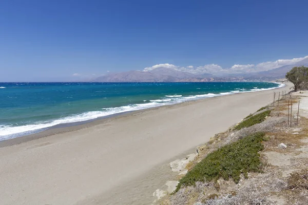 クレタ島 ギリシャ ヨーロッパの Kommos ビーチ — ストック写真