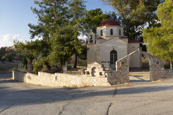 Sivas Köyü Girit Yunanistan Kilisesi — Stok fotoğraf