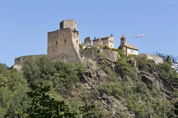 Zamek Hocheppan Południowym Tyrolu Północnych Włoszech — Zdjęcie stockowe