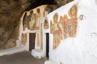 Agios Ioannis kaya Kilisesi, Güney Crete, Yunanistan