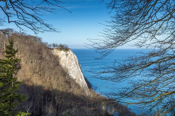 Koenigsstuhl Picco Sulla Costa Gessosa Dell Isola Ruegen Germania — Foto Stock