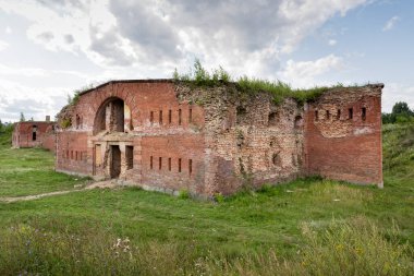 Belarus 'taki tarihi Bobruisk kalesi
