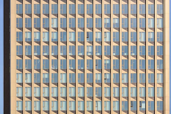 Fasáda Moderní Administrativní Budovy Frankfurtu Nad Mohanem Německo — Stock fotografie